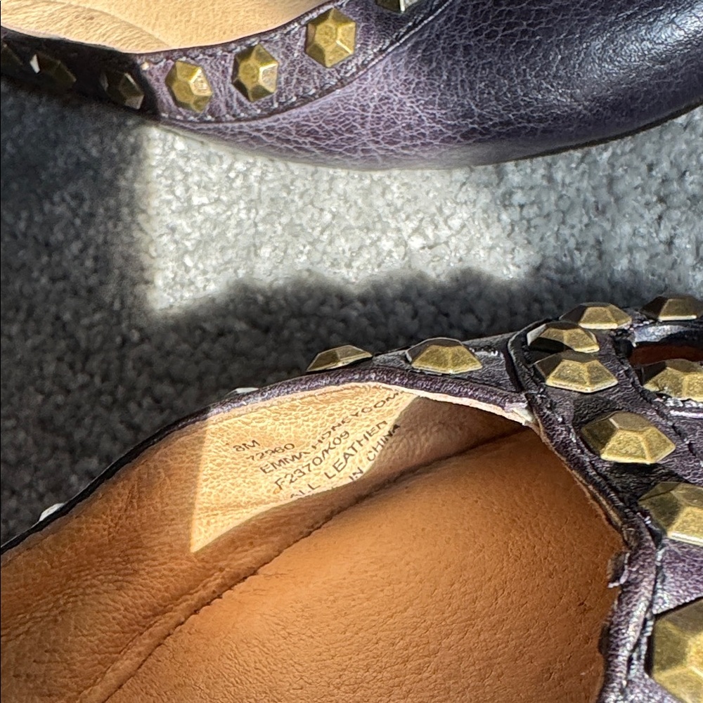 FRYE Emma honeycomb stud Ballet Flats - Picture 8 of 9